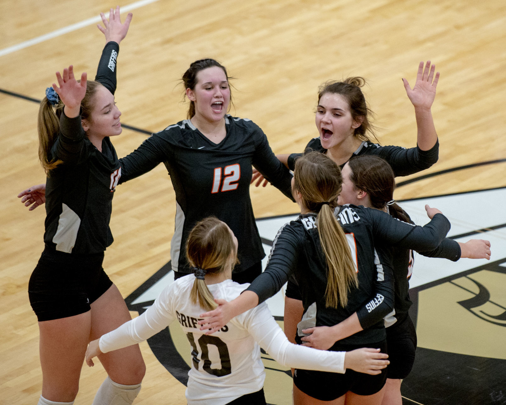 State volleyball, Diller-Odell vs. HTRS, 11.7